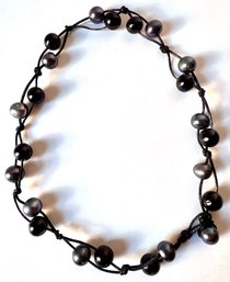 Fresh Water Pearl Necklace Handmade In NY For Pas-Par-Tou Boutique