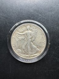 1943 Walking Liberty Silver Half Dollar