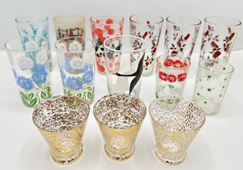 14 Mid-Century Drinking Glasses