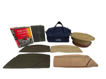 Collection Of Vintage Military Related Items