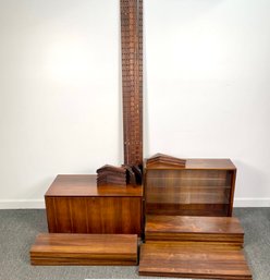 Danish Rosewood Cado Unit 15 Shelves And Two Cabinets SEE ALL PHOTOS