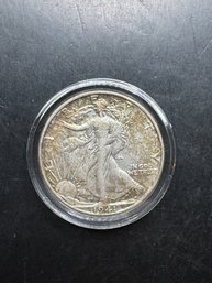 1941-D Walking Liberty Silver Half Dollar