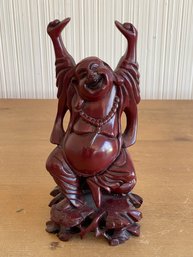 Vintage Carved Buddha Statue