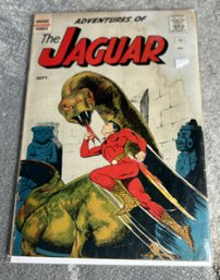 Golden Age THE JAGUAR #1 Comic Book- 10 Cent Cover!