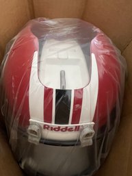NEW IN BOX Vtg Nardi Enterprises Riddell LSU Louisiana State University Helmet Phone In Open Box