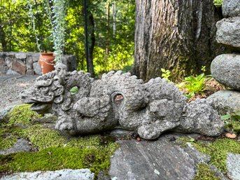 Awesome Cement Dragon - Outdoor Yard Decor