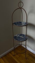 Tall Metal Pie Stand