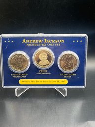 Andrew Jackson Presidential Coin Set