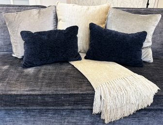 Glam Modern Accent Pillows And Throws - Churchill Weavers And More