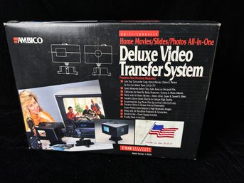 Ambico Home Movies, Slides Photos All In One Deluxe Video Transfer System