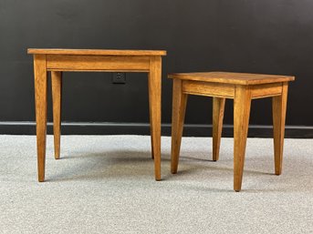 Vintage Nesting Tables By Ethan Allen, Tango Collection