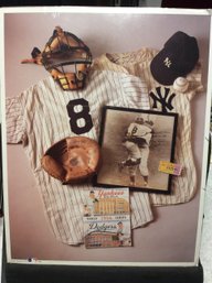 The Perfect Game 1956 Yankees And Dodgers World Series 11'x14' Poster Print - L