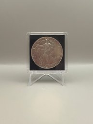 1991 American Eagle Silver Dollar In Plastic Case