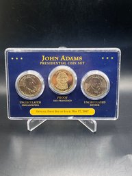 John Adams Presidential Coin Set