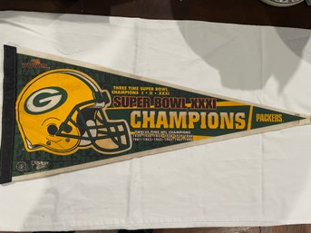 12' X 30' Vintage Sports Banner.  Please Refer To Pictures For Banner You Are Bidding On.  Conditions Vary.