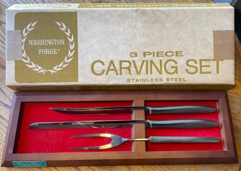 Hanford Forge Cutlery Carving Set - Never Used And In Original Wrapping