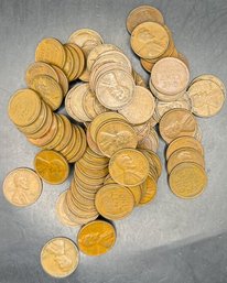 100 Wheat Pennies