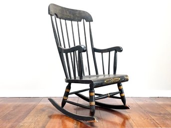 A Colonial Rocking Chair