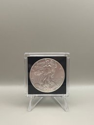 2019 American Eagle Silver Dollar In Plastic Case