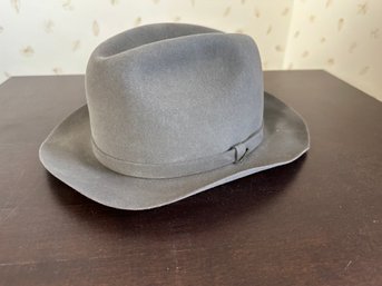 Grey Stetson Hat