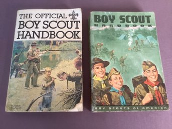 Boy Scout Hand Book Lot Of 2