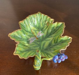 Anna Weatherley Crinkle Grape Leaf