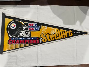 12' X 30' Vintage Sports Banner.  Please Refer To Pictures For Banner You Are Bidding On.  Conditions Vary.