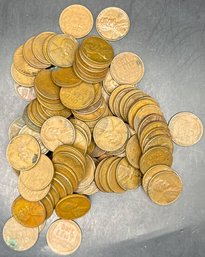 100 Wheat Pennies