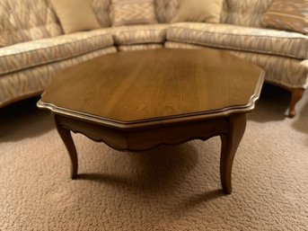 Antique Bassett Furniture Wood Coffee Table