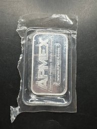 1 Troy Ounce .999 Fine Silver Bar