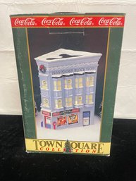 Coca Cola Town Square Collection, Candler's Drugs Christmas Decor