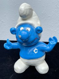 Vintage Smurfs Smurf Ceramic Figurine