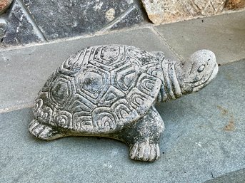 Adorable Solid Concrete Turtle Statue