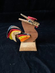 Mail Holder Hand Crafted Rooster