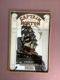 Captain Norton Finest Caribbean Rum Mirror Advertisement