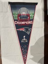 12' X 30' Vintage Sports Banner.  Please Refer To Pictures For Banner You Are Bidding On.  Conditions Vary.