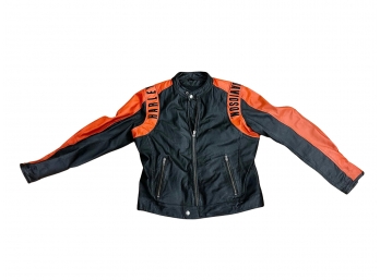 Harley Davidson Motorcycle Leather Jacket.