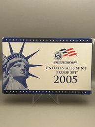 Beautiful 2005 United States Mint Proof Set