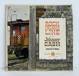 Johnny Cash In Rock Island Line Record