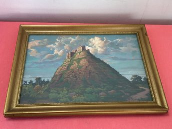 Landscape Print Of Mountain In Mexico?