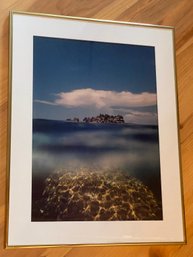 Framed Photo Of An Island