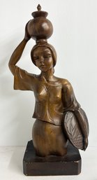 Large Wooden Statue