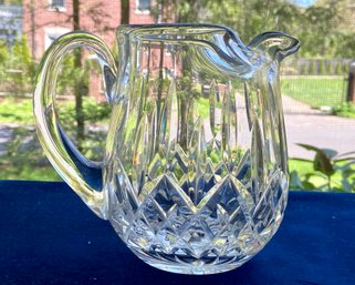Vintage Waterford Crystal Ice Lipped Pitcher