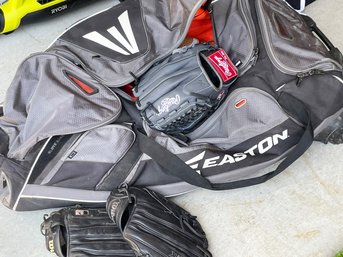 Sport Bags And Baseball Gloves