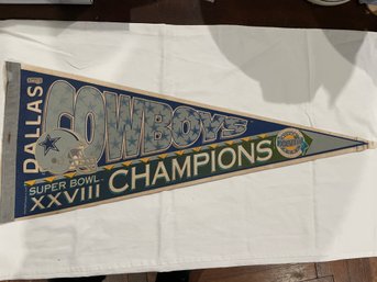 12' X 30' Vintage Sports Banner.  Please Refer To Pictures For Banner You Are Bidding On.  Conditions Vary.