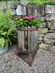 Wine Press Planter