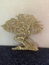 Brass Tree Wall Plaque Made In Korea