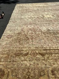 Palace Size Hand-knotted Wool Persian Rug 13 X 24 Feet