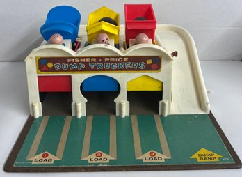 Vintage Fisher Price Dump Truckers Toy