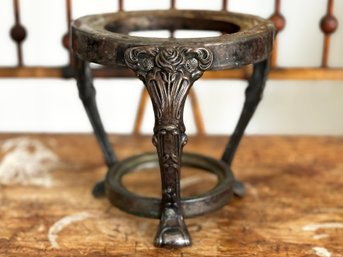 An Antique Pedestal Or Plant Stand